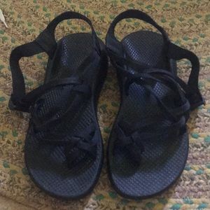 Black Double Strap Chacos
